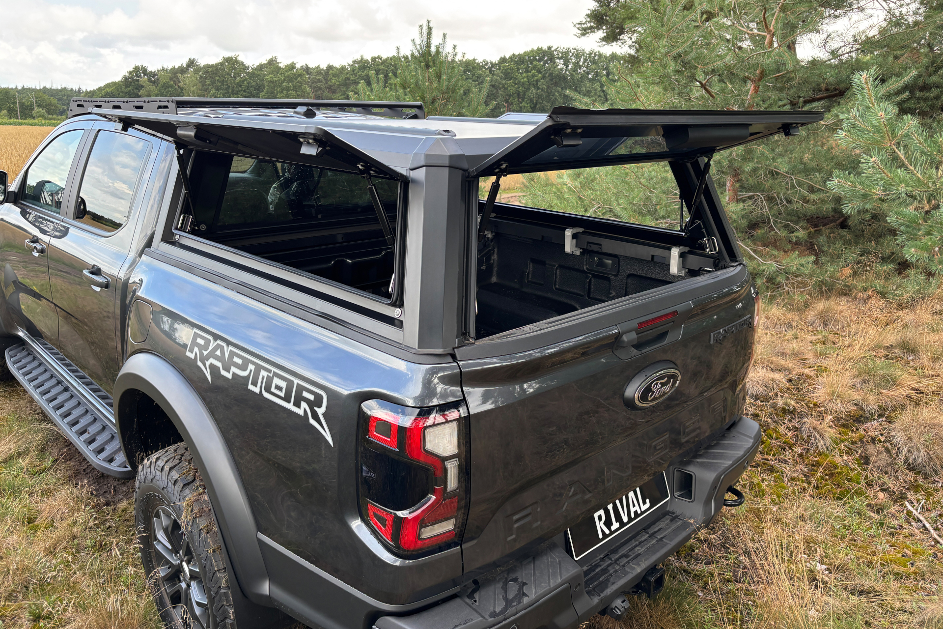 Zabudowa Hardtop Aluminiowy RIVAL - Ford Ranger Raptor 2022+ / Ranger (Double Cab) - obrazek 8