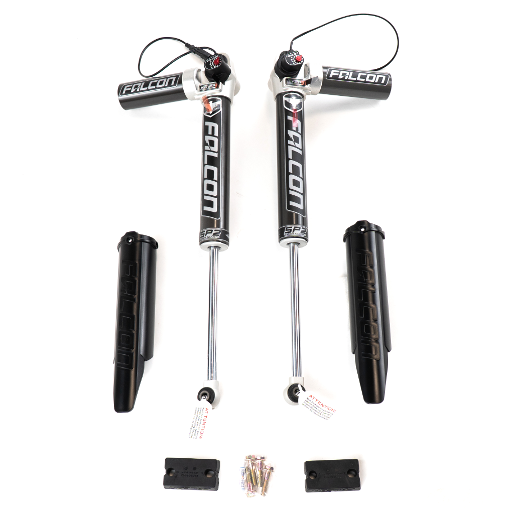 Amortyzatory przód TeraFlex Falcon Series SP2 3.5 aDapt e-Adjust Piggyback Lift 2-4,5" Benzyna