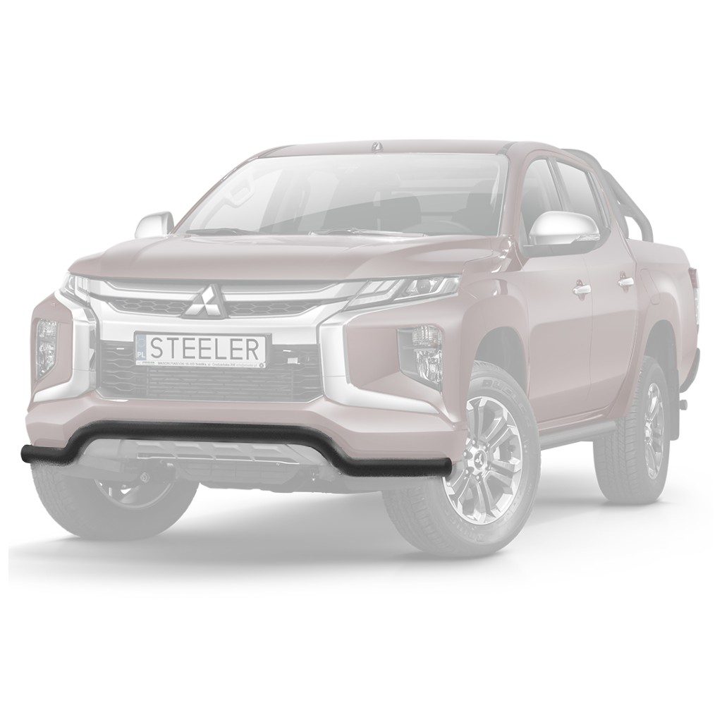 Bull bar niski czarny Steeler