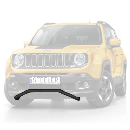 Bull bar niski czarny Steeler