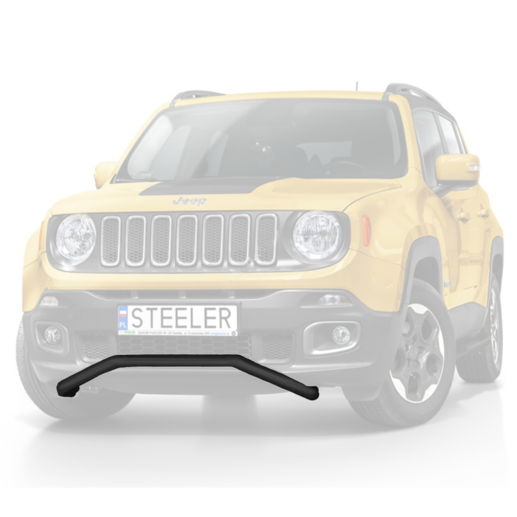 Bull bar niski czarny Steeler