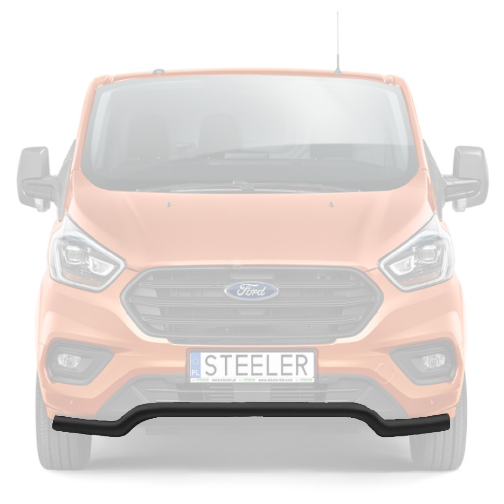 Bull bar niski czarny Steeler