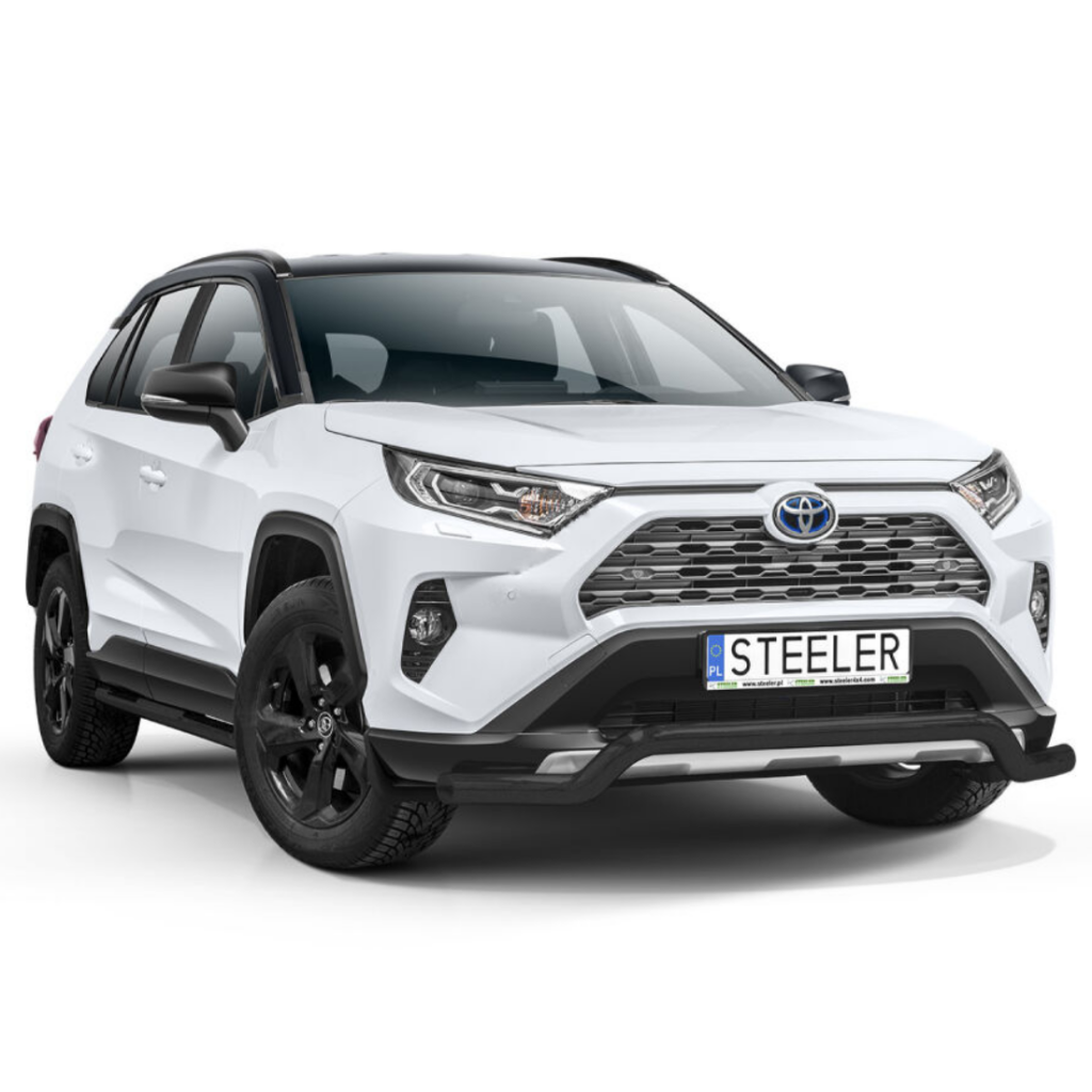 Bull bar niski czarny Steeler Non-PHEV - obrazek 2