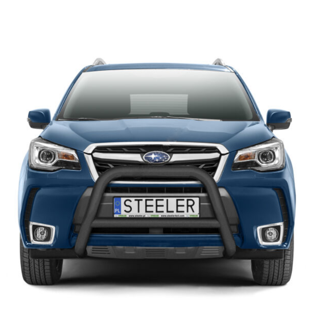 Bull bar z poprzeczką czarny Steeler - obrazek 2