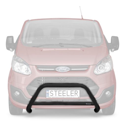 Bull bar z poprzeczką czarny Steeler 12-18