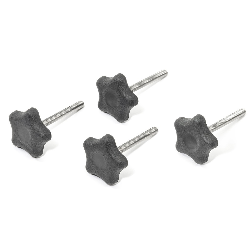 Długie pokrętła mocowania obramowań drzwi soft topu 4szt MasterTop