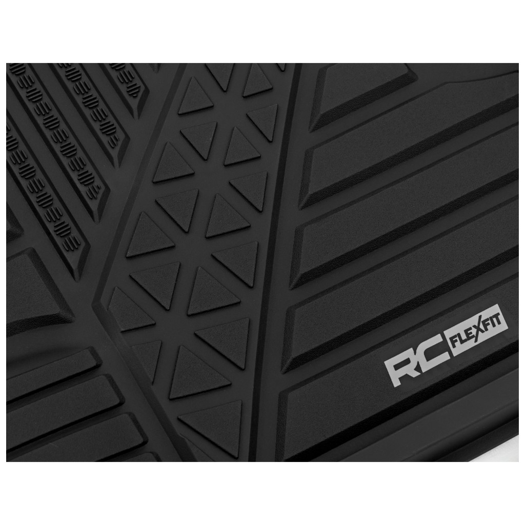Dywaniki na podłogę przód i tył Rough Country Flex-Fit Crew Cab - obrazek 2