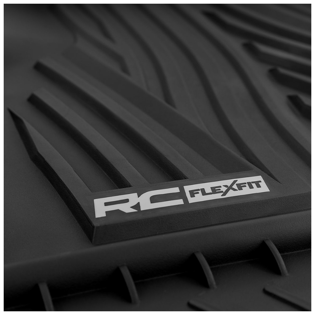 Dywaniki na podłogę przód i tył Rough Country Flex-Fit Crew Cab - obrazek 5