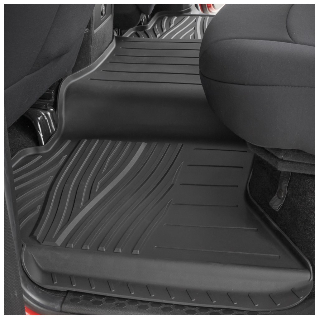 Dywaniki na podłogę przód i tył Rough Country Flex-Fit Crew Cab - obrazek 4