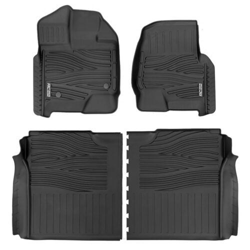 Dywaniki na podłogę przód i tył Rough Country Flex-Fit Crew Cab