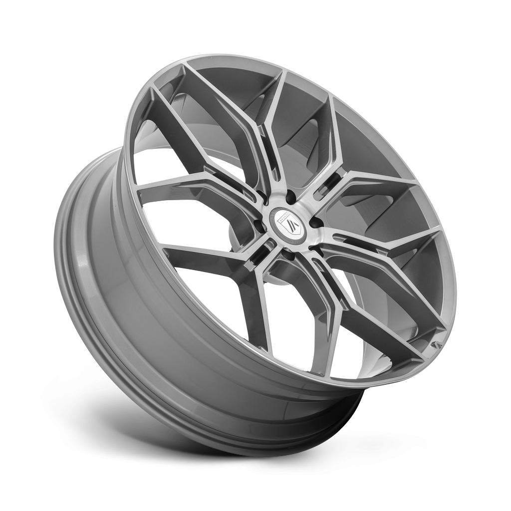 Felga aluminiowa ABL-38 MONARCH TRUCK Titanium Brushed ASANTI - obrazek 2