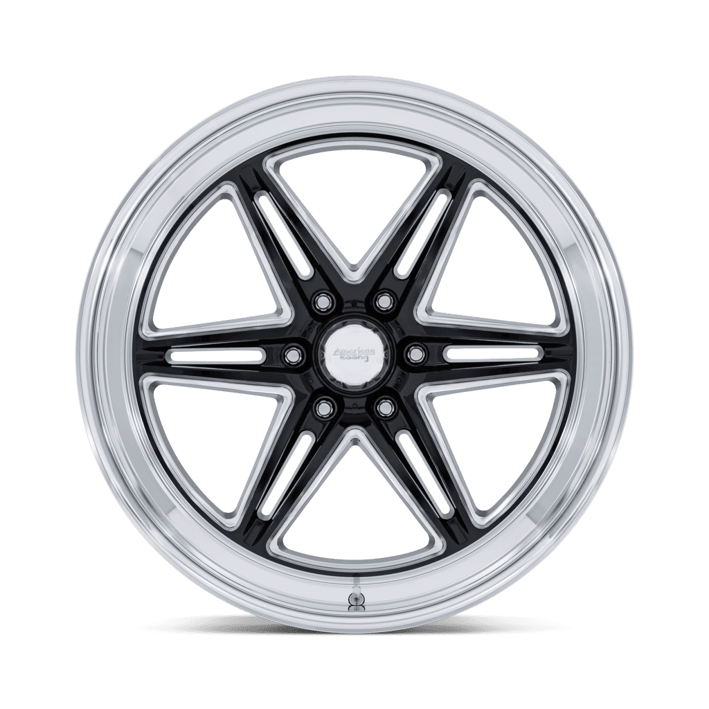 Felga aluminiowa AR953 GROOVE 6 DRAG Gloss Black Milled W/ Diamond Cut Lip AMERICAN RACING - obrazek 3