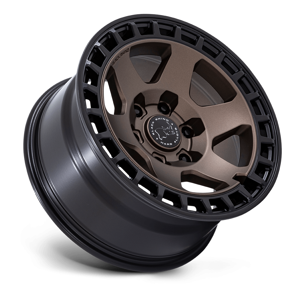Felga aluminiowa BR022 BAHARI Burnt Bronze W/ Matte Black Lip BLACK RHINO - obrazek 3