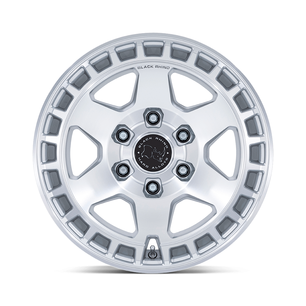 Felga aluminiowa BR022 BAHARI Gloss Silver W/ Machined Face BLACK RHINO - Image 3