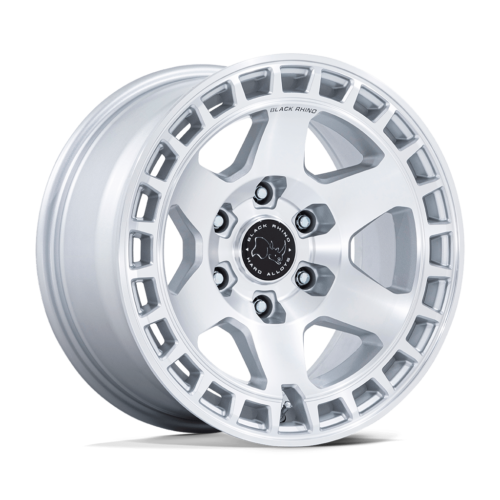 Felga aluminiowa BR022 BAHARI Gloss Silver W/ Machined Face BLACK RHINO