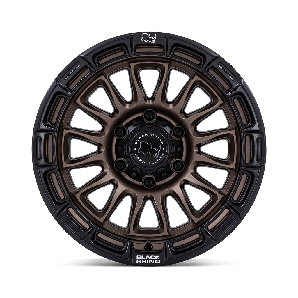 Felga aluminiowa BR025 RIVAL Burnt Bronze W/ Matte Black Lip BLACK RHINO - obrazek 3