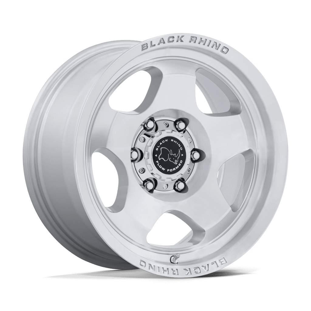 Felga aluminiowa BR031 SOL Gloss Silver W/ Machined Face BLACK RHINO