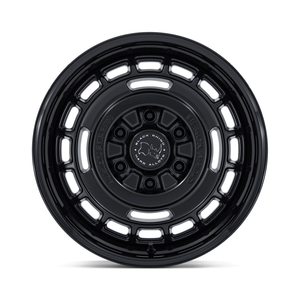 Felga aluminiowa BR600 VAGABOND Matte Black W/ Gloss Black Lip BLACK RHINO - Image 2