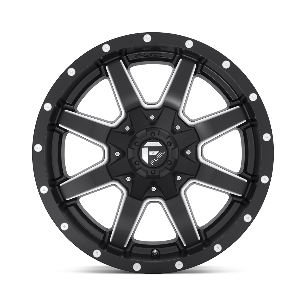 Felga aluminiowa D538 MAVERICK Matte Black Milled FUEL - Image 2