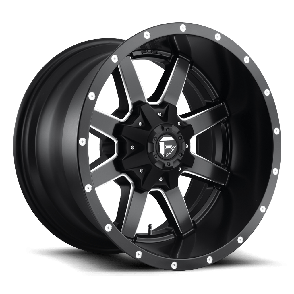 Felga aluminiowa D538 MAVERICK Matte Black Milled FUEL