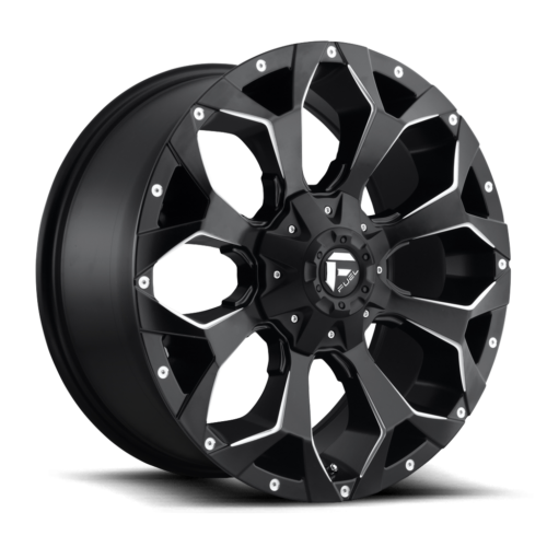 Felga aluminiowa D546 ASSAULT Matte Black Milled FUEL