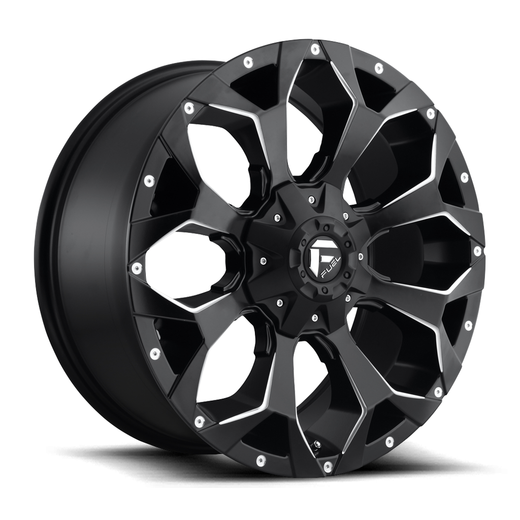 Felga aluminiowa D546 ASSAULT Matte Black Milled FUEL