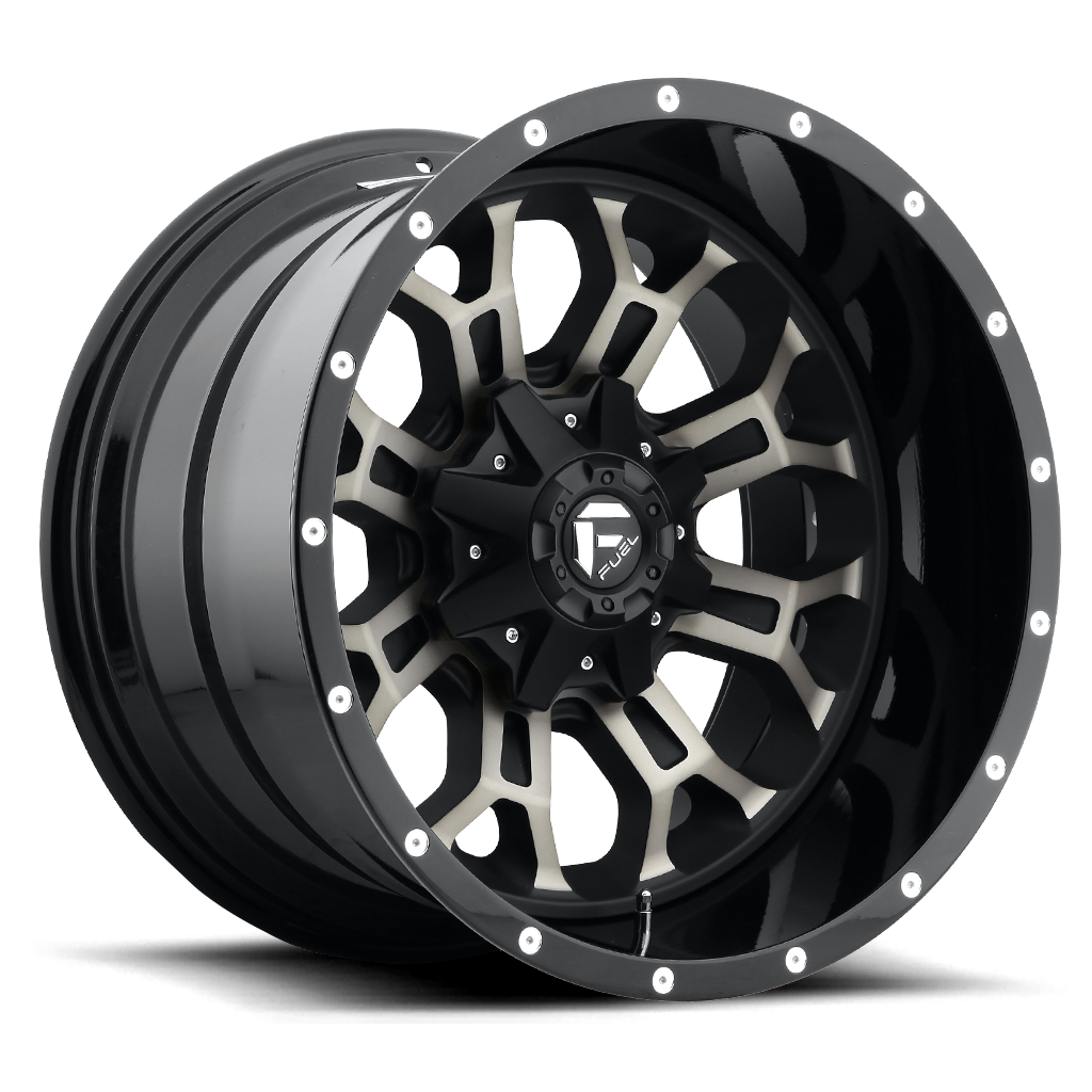 Felga aluminiowa D561 CRUSH Gloss Machined Double Dark Tint FUEL
