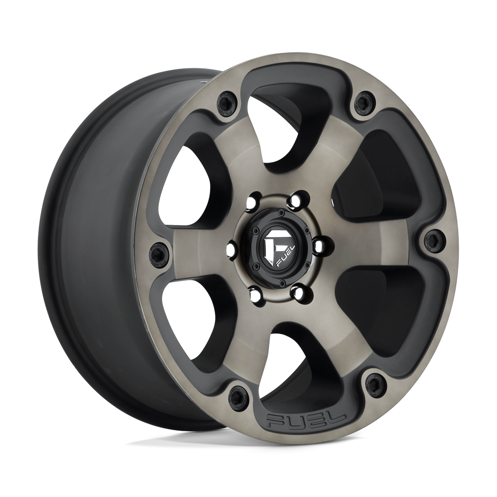Felga aluminiowa D564 BEAST Matte Black Double Dark Tint FUEL