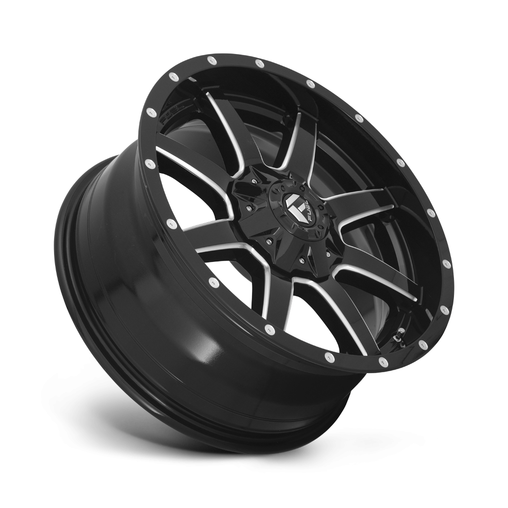 Felga aluminiowa D610 MAVERICK Gloss Black Milled FUEL - Image 2
