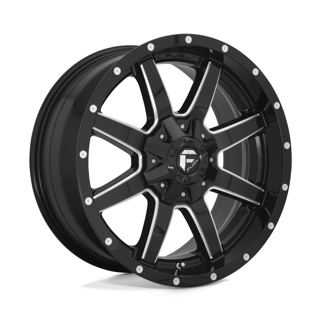 Felga aluminiowa D610 MAVERICK Gloss Black Milled FUEL