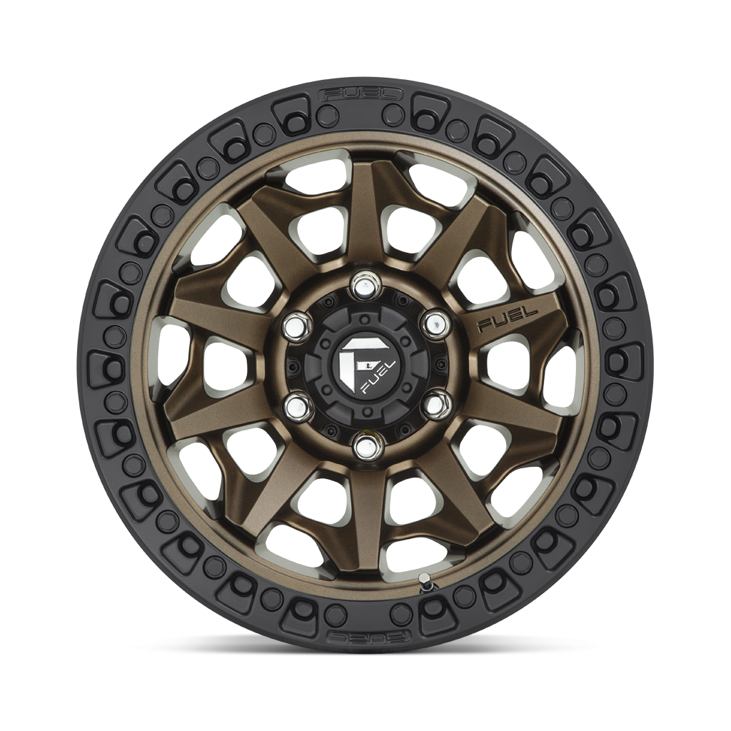 Felga aluminiowa D696 COVERT Matte Bronze Black Bead Ring FUEL - obrazek 2
