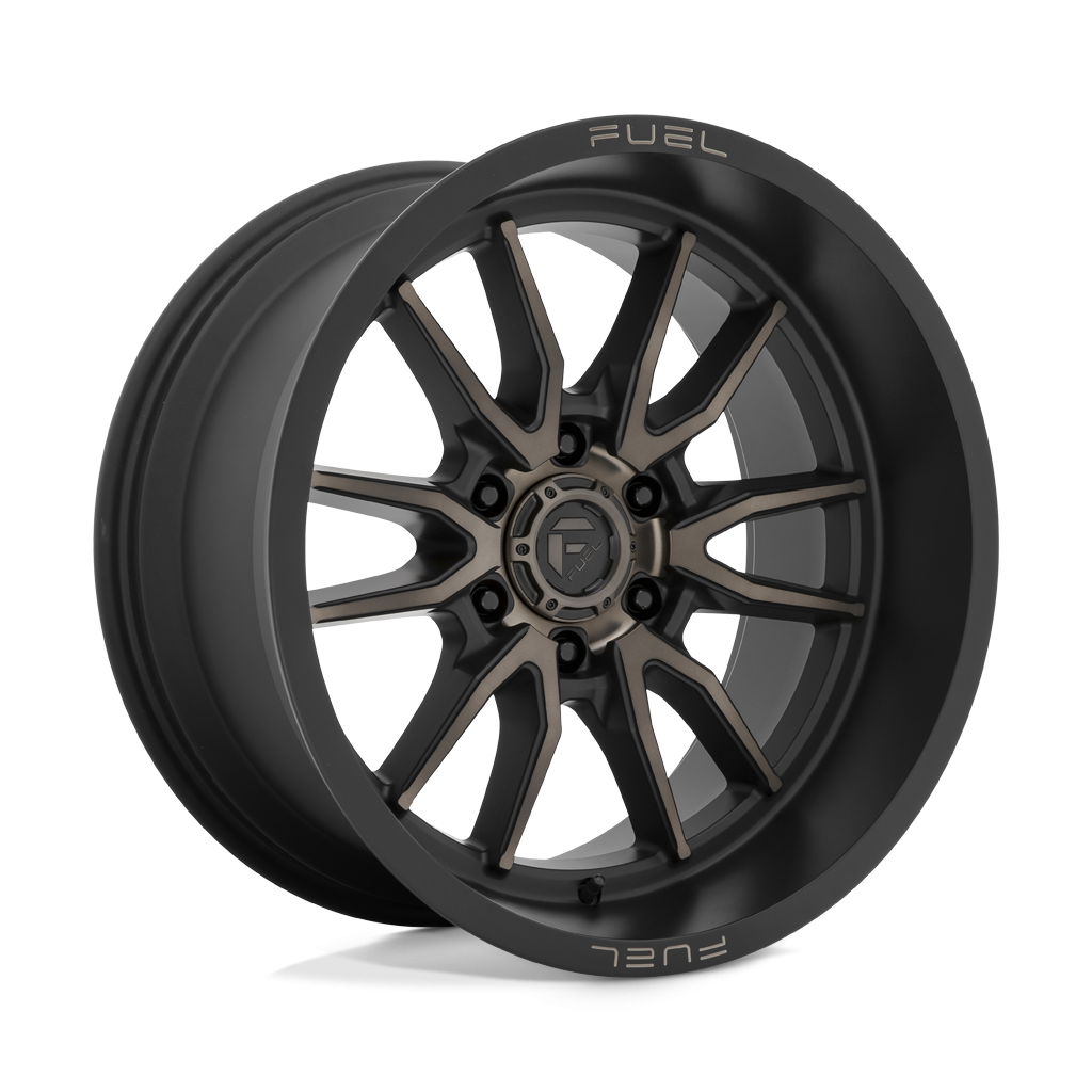 Felga aluminiowa D762 CLASH Matte Black Double Dark Tint FUEL