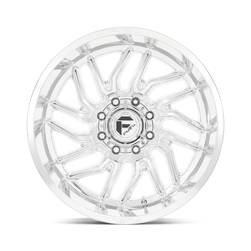 Felga aluminiowa D809 HURRICANE Polished Milled FUEL - Image 2