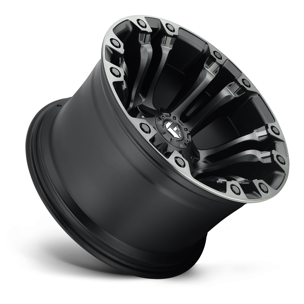 Felga aluminiowa D851 VAPOR Matte Black Gray Tint FUEL - obrazek 2