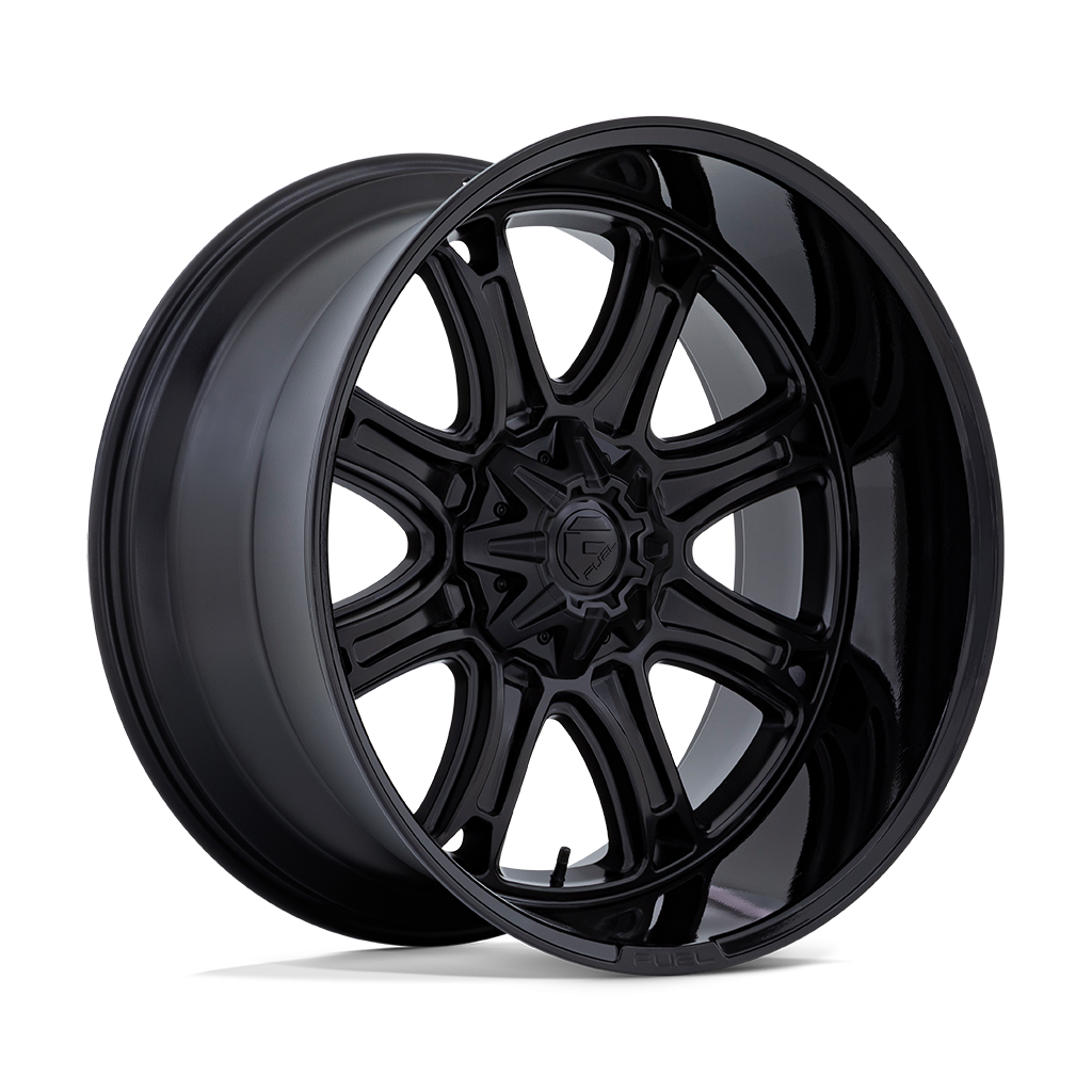 Felga aluminiowa DARKSTAR Matte Black W/ Gloss Black Lip FUEL