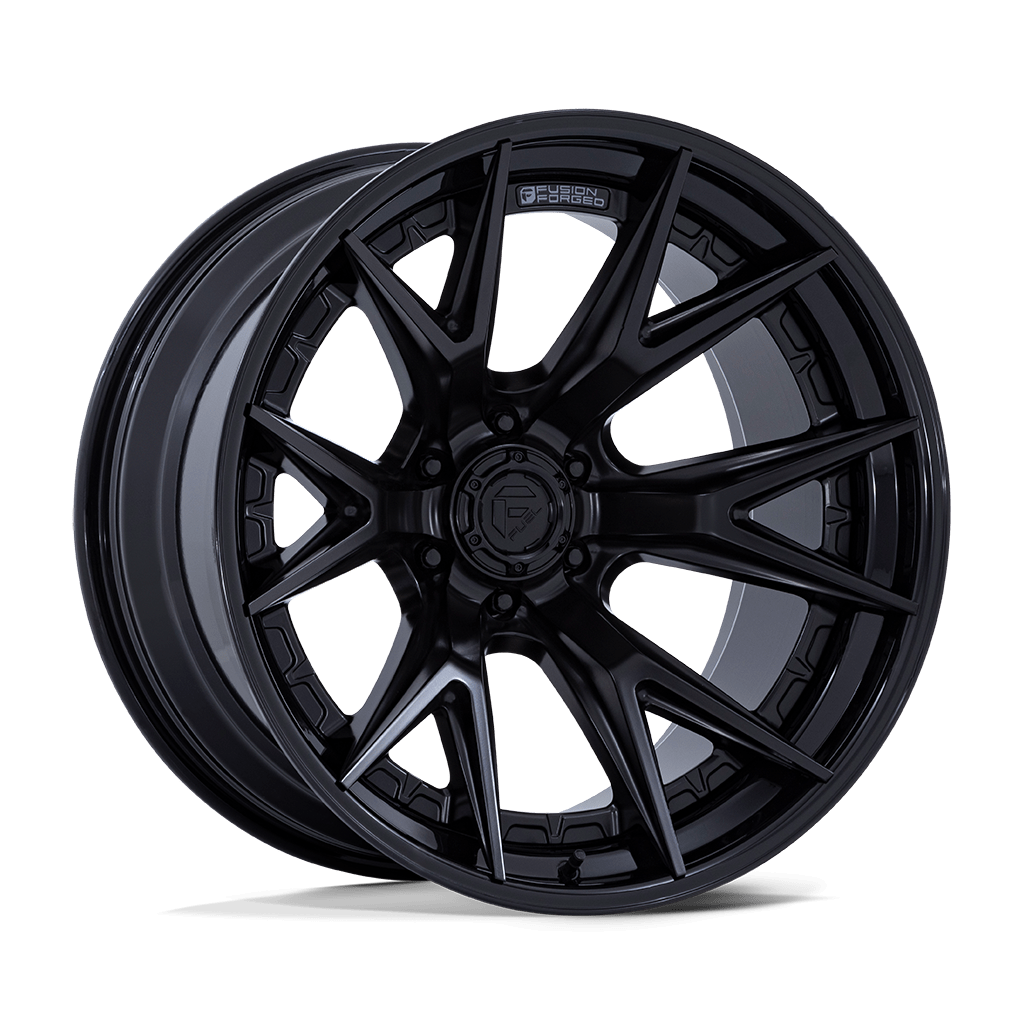 Felga aluminiowa FC402 CATALYST Matte Black W/ Gloss Black Lip FUEL