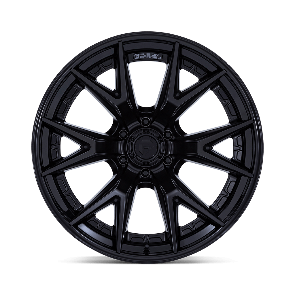 Felga aluminiowa FC402 CATALYST Matte Black W/ Gloss Black Lip FUEL - obrazek 2