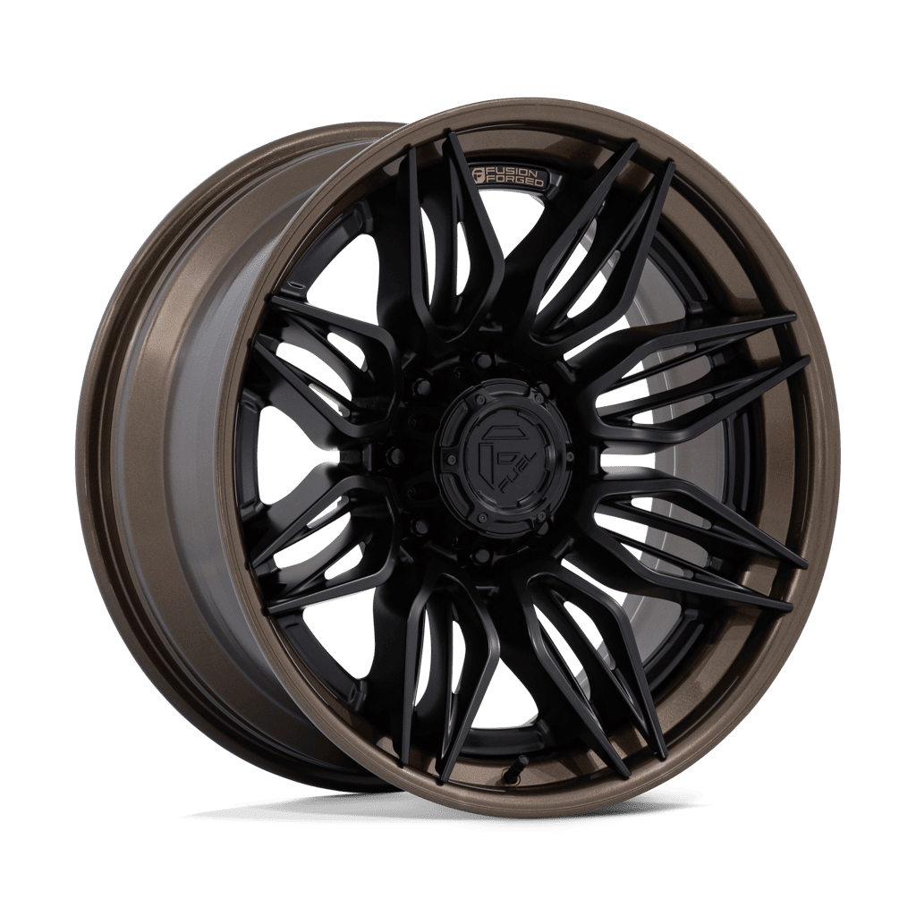 Felga aluminiowa FC404 MUTINY Matte Black W/ Gloss Bronze Lip FUEL