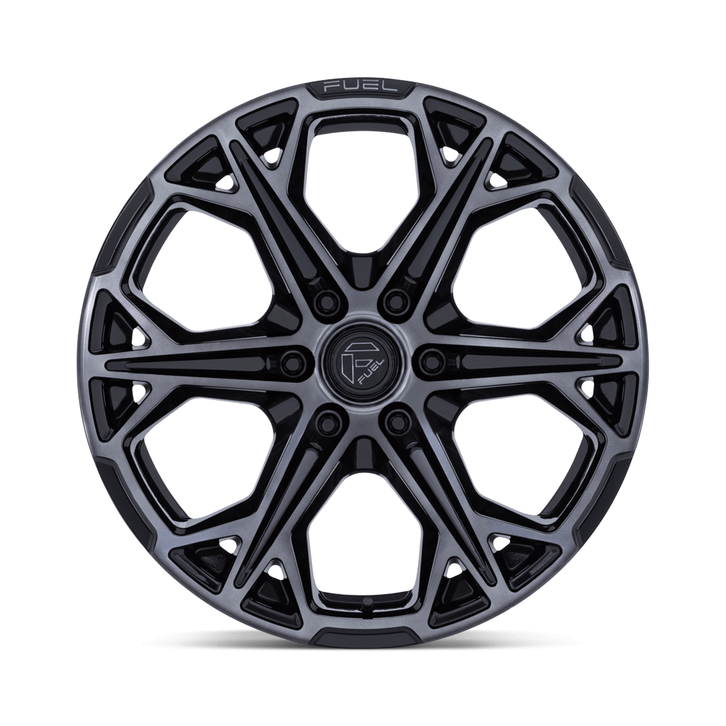Felga aluminiowa FC886 HAMMERHEAD Gloss Black Dark Tinted Clear FUEL - obrazek 2