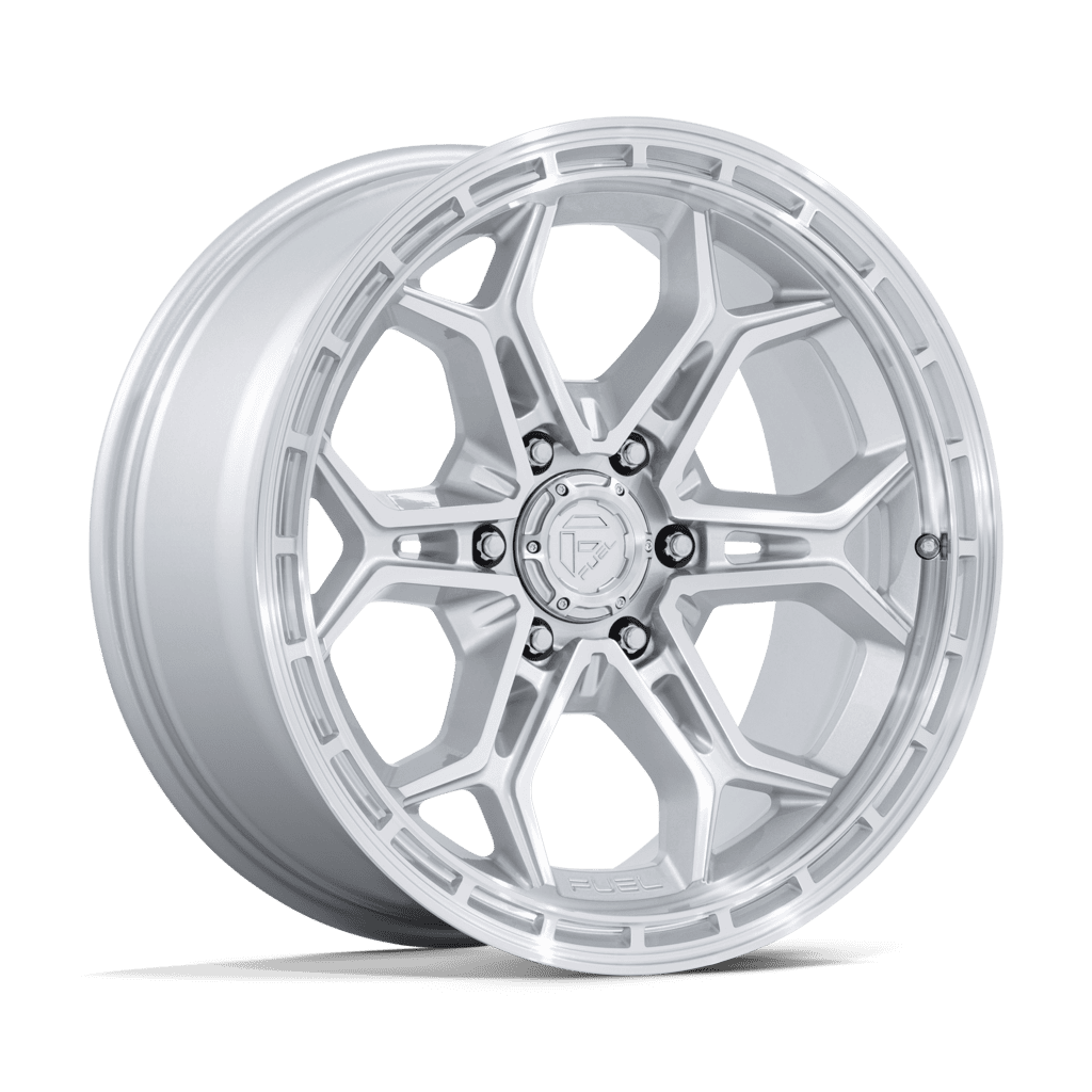 Felga aluminiowa FC896 HEATHEN Gloss Silver W/ Machined Face FUEL