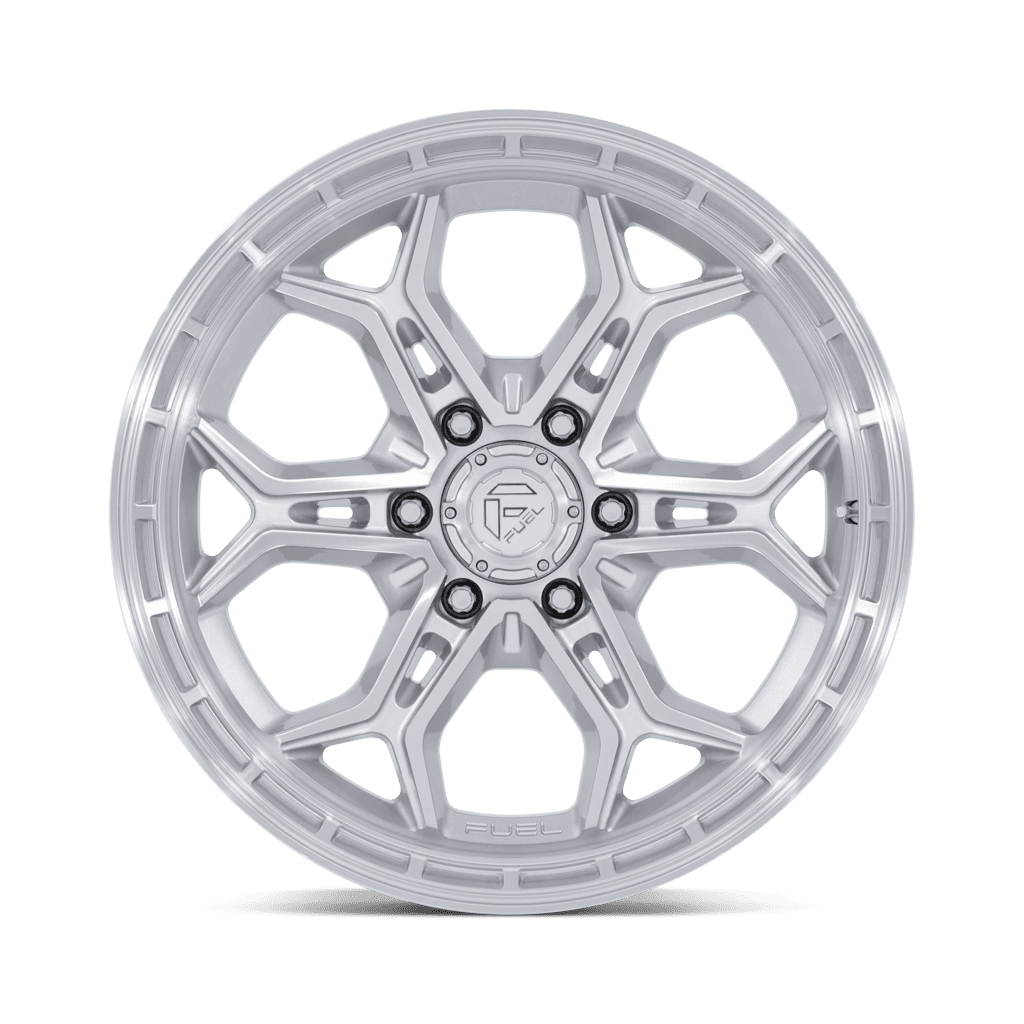 Felga aluminiowa FC896 HEATHEN Gloss Silver W/ Machined Face FUEL - obrazek 3