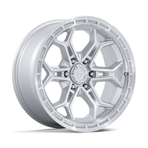 Felga aluminiowa FC896 HEATHEN Gloss Silver W/ Machined Face FUEL