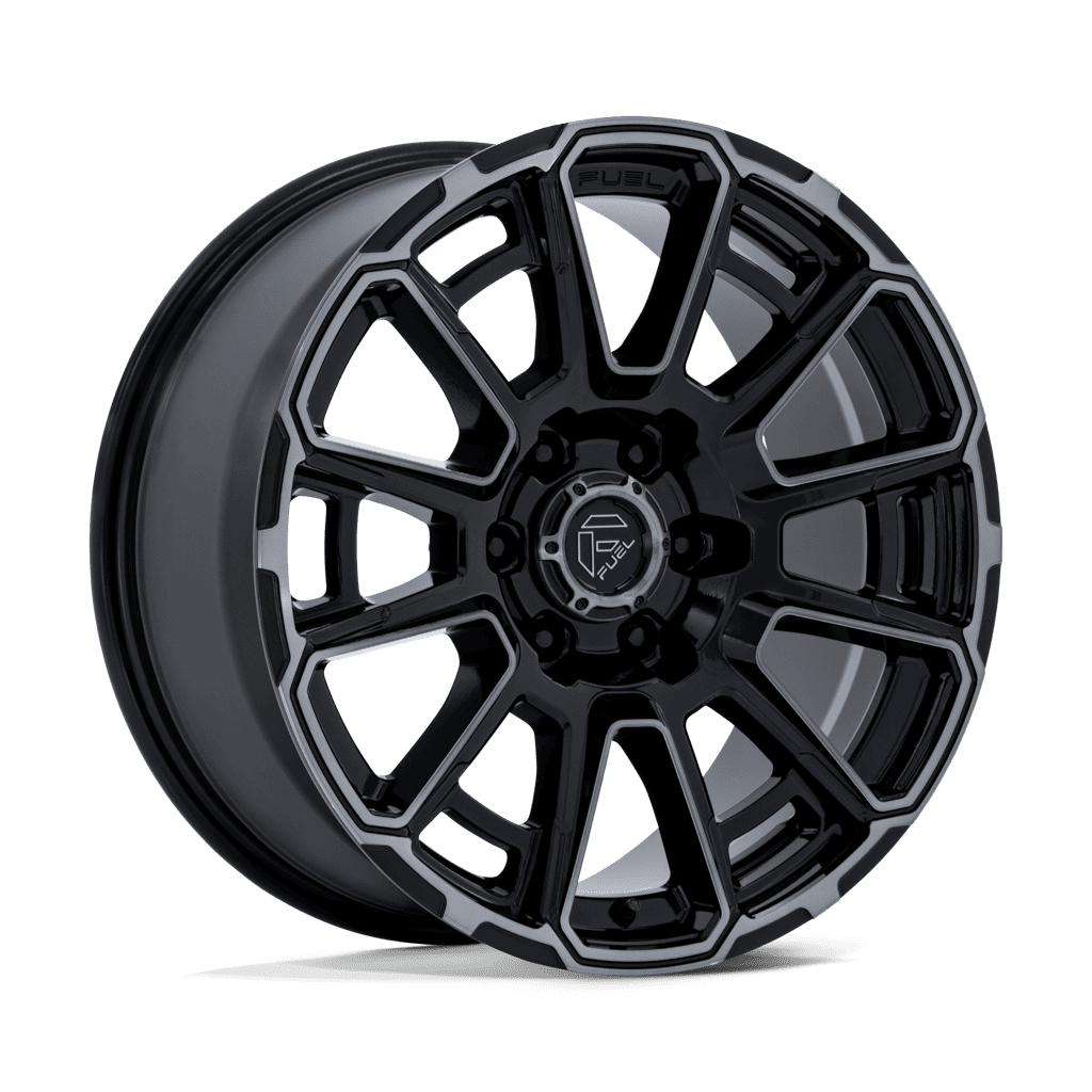 Felga aluminiowa FC910 FOXHOUND Gloss Black Dark Tinted Clear FUEL