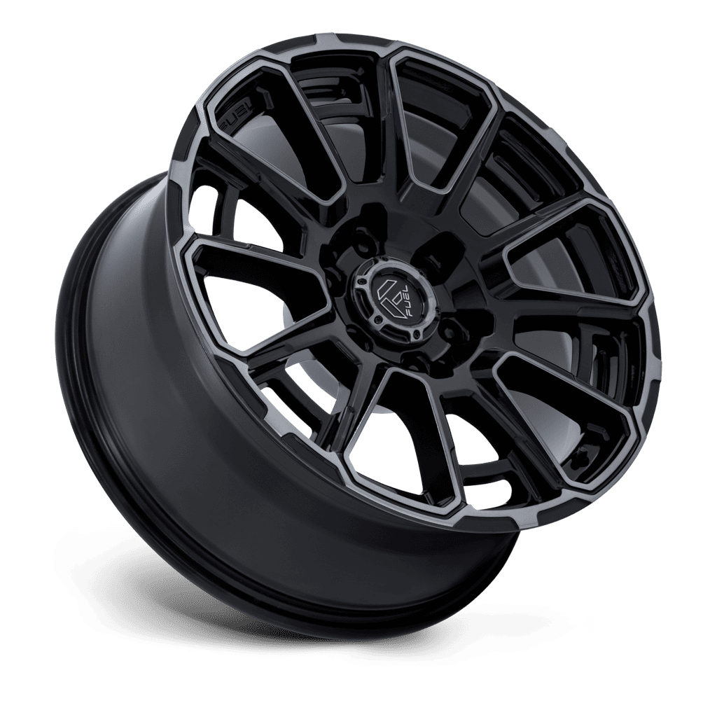 Felga aluminiowa FC910 FOXHOUND Gloss Black Dark Tinted Clear FUEL - obrazek 2