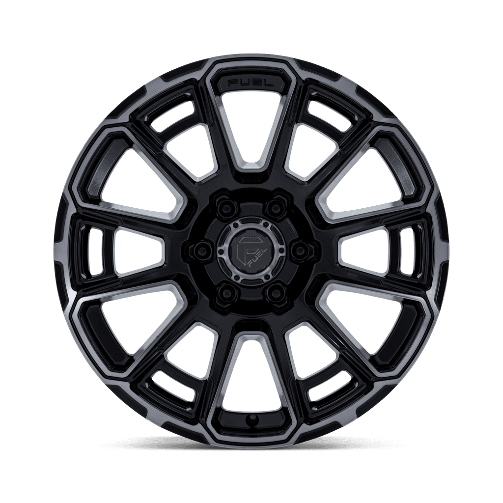 Felga aluminiowa FC910 FOXHOUND Gloss Black Dark Tinted Clear FUEL - obrazek 3