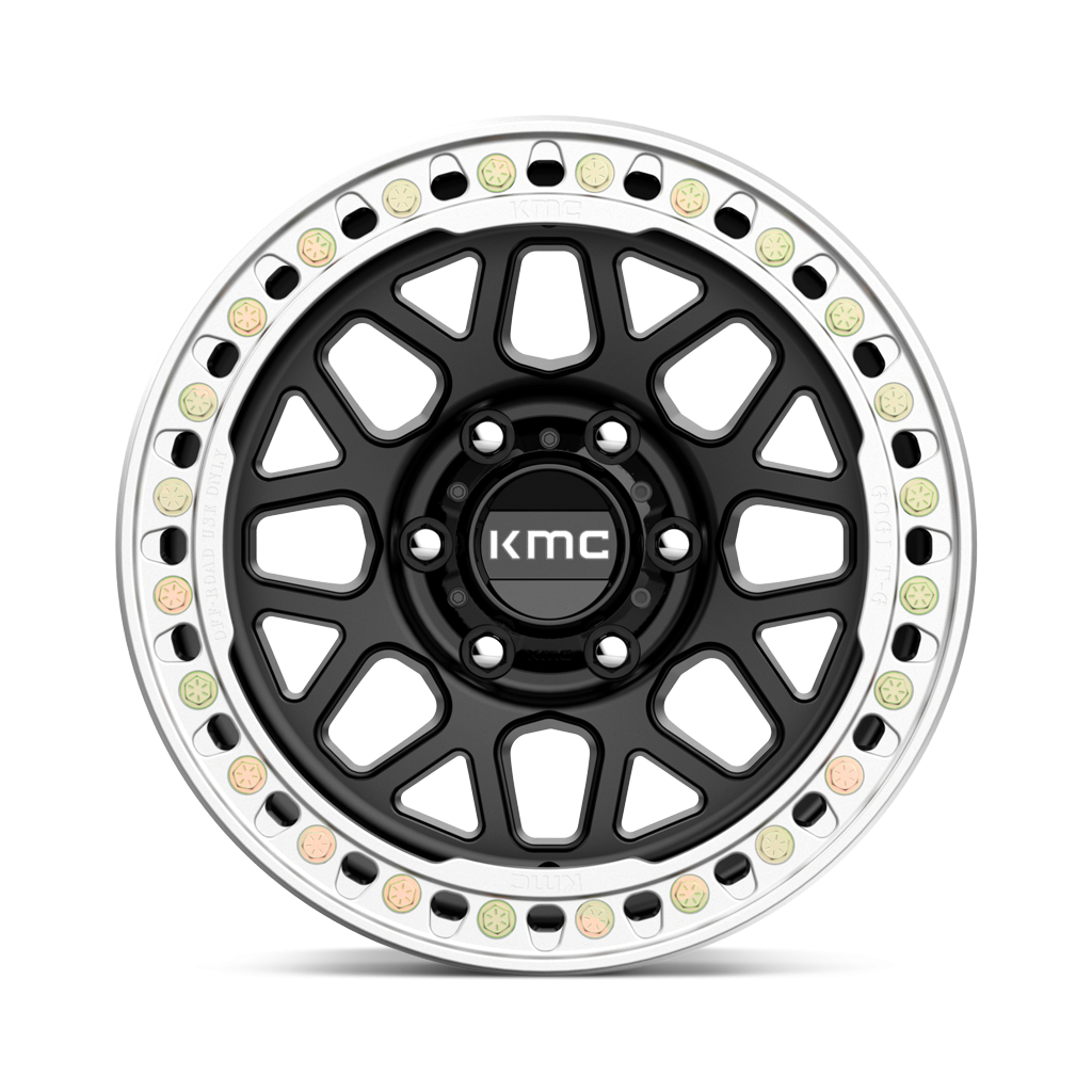 Felga aluminiowa KM235 GRENADE CRAWL BEADLOCK Satin Black KMC - Image 2