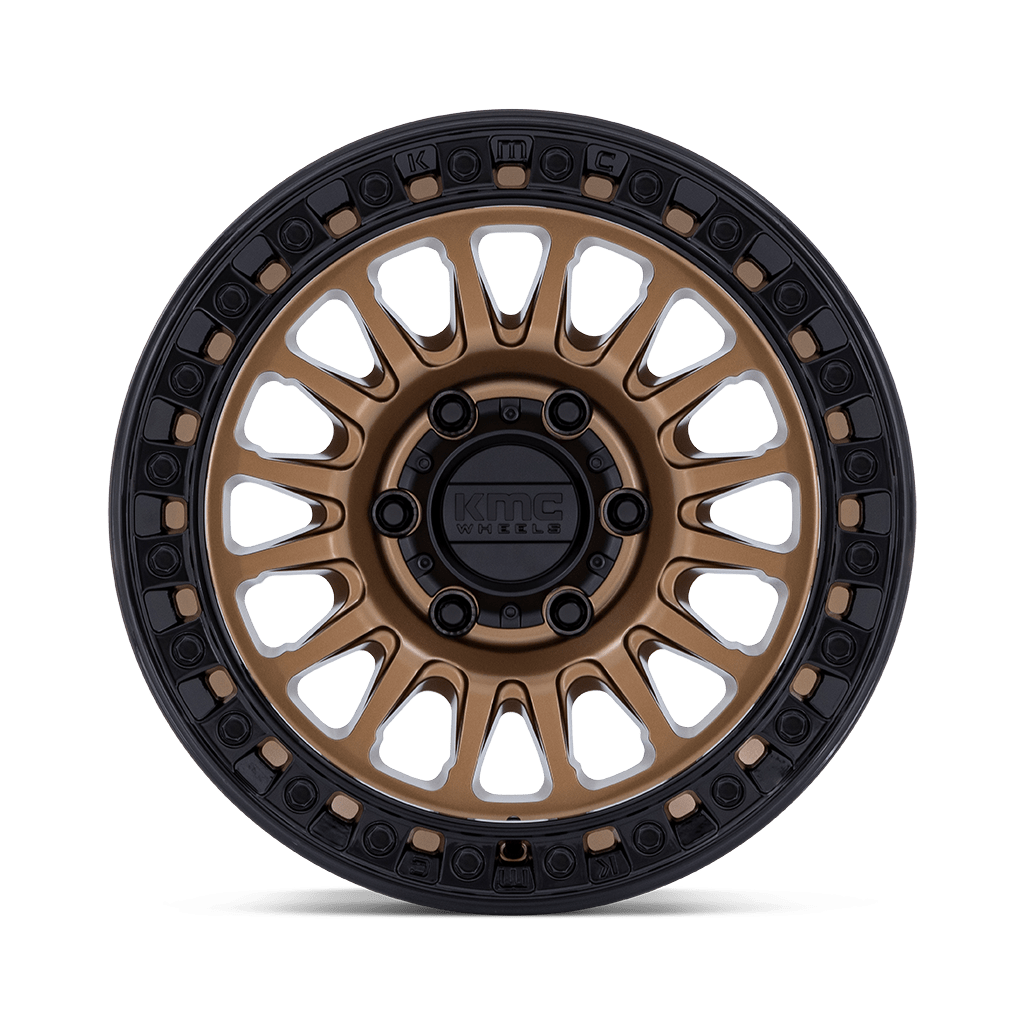 Felga aluminiowa KM552 IMS Matte Bronze W/ Gloss Black Lip KMC - obrazek 3