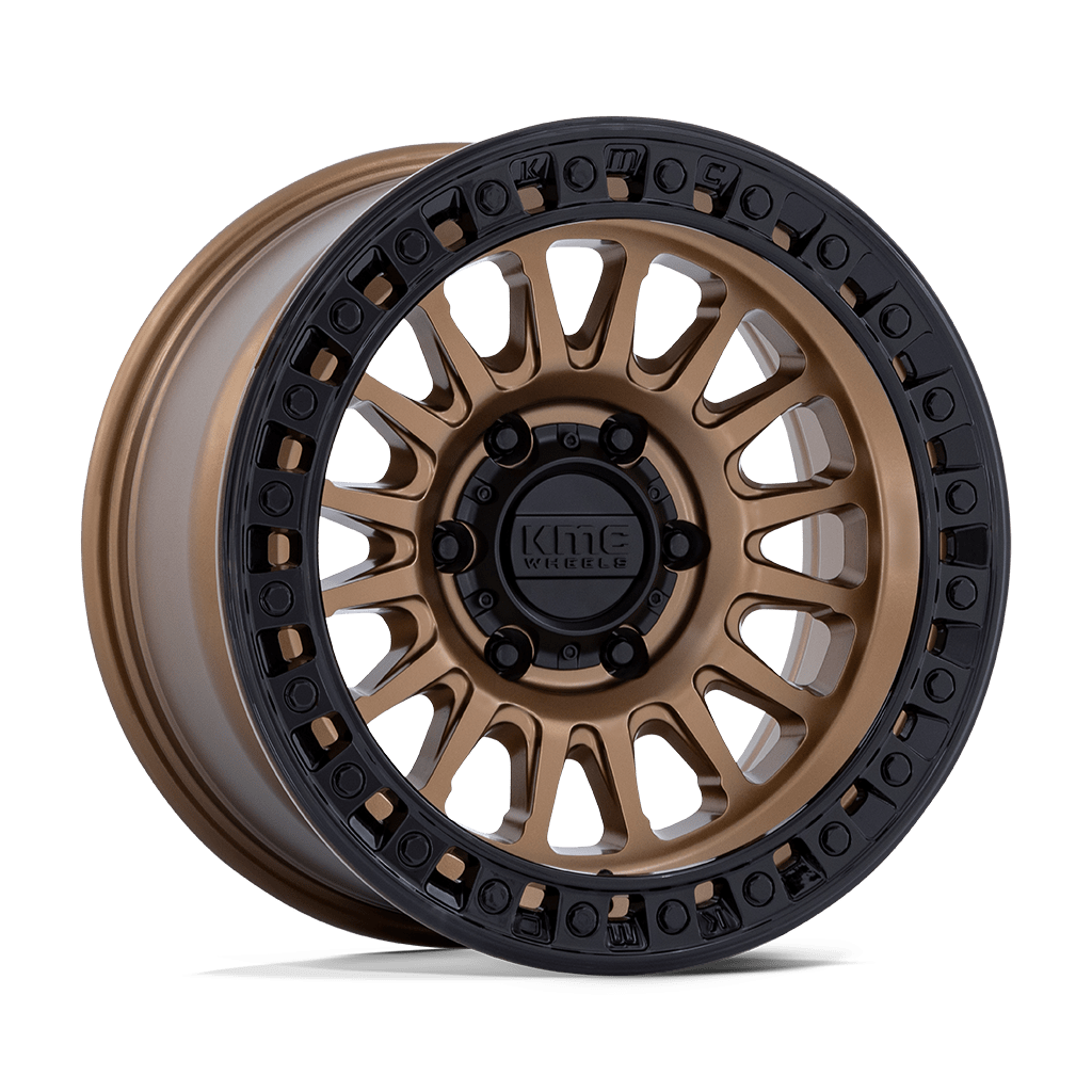 Felga aluminiowa KM552 IMS Matte Bronze W/ Gloss Black Lip KMC
