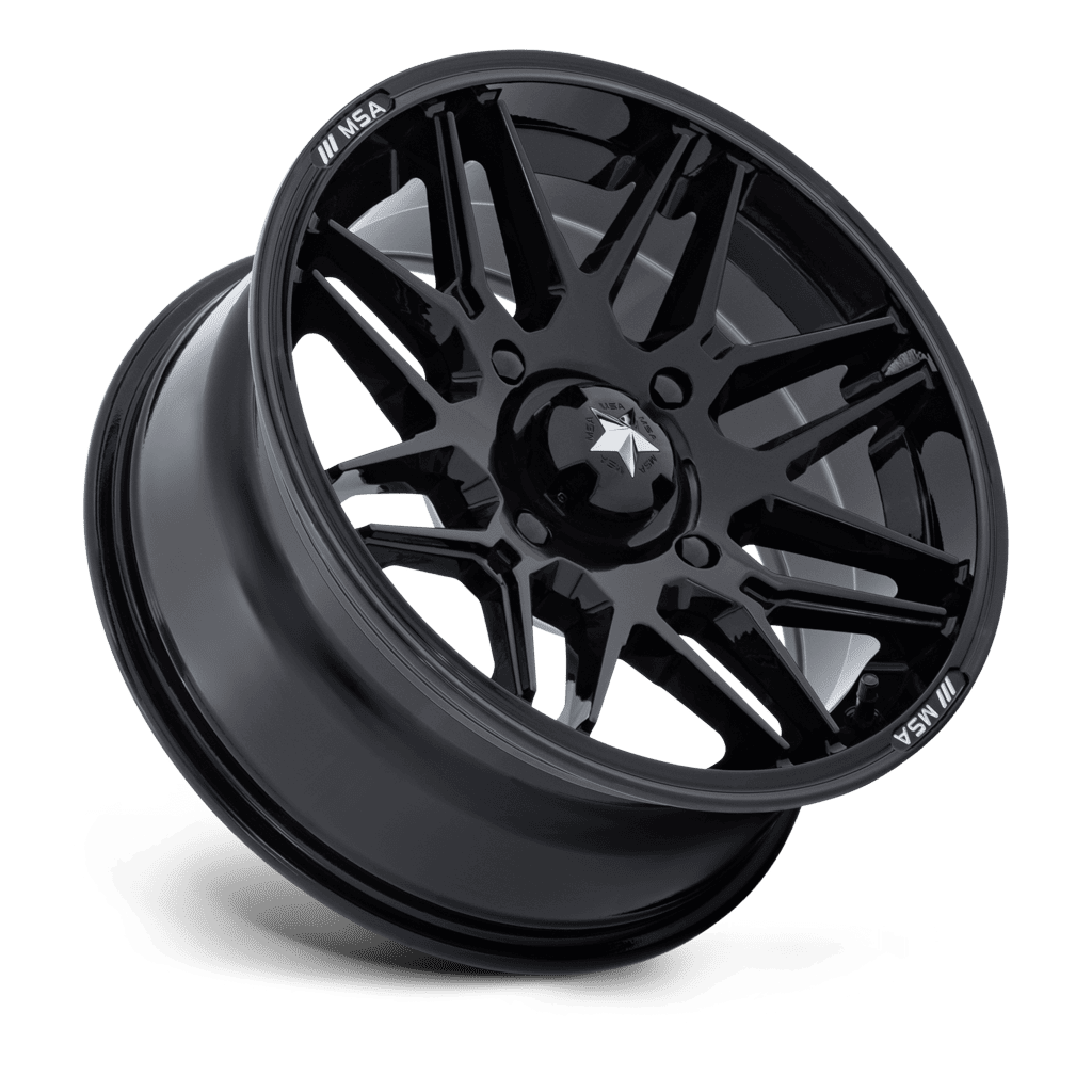 Felga aluminiowa M52 RADAR UTV Gloss Black MSA - Image 2