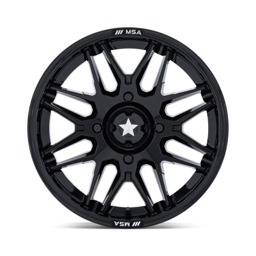 Felga aluminiowa M52 RADAR UTV Gloss Black MSA - Image 3